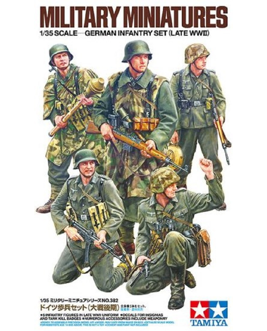 1/35 German Infantry Set Late WWII - 35382
