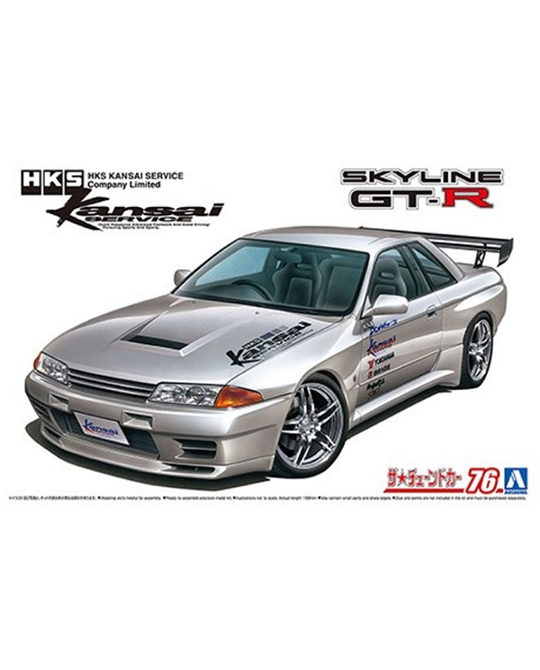 1/24 HKS Kansai 1990 BNR32 Skyline GT-R - 6453
