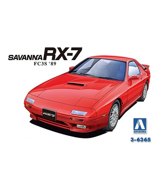 1/24 1989 Mazda FC3S Savanna RX-7 - 6365