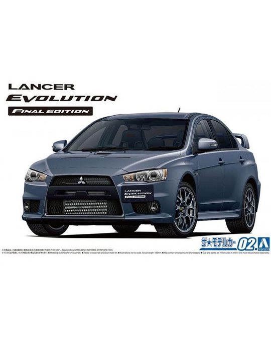 1/24 Mitubishi Lancer Evolution (Final Edition) - 5795