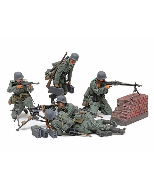 1/35 German Machine Gun Team (Mid-WWII) - 35386