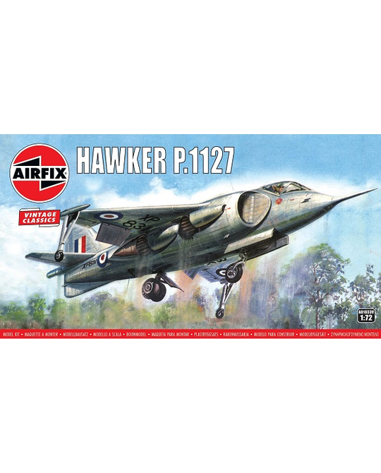 1/72 Hawker P.1127 - A01033V