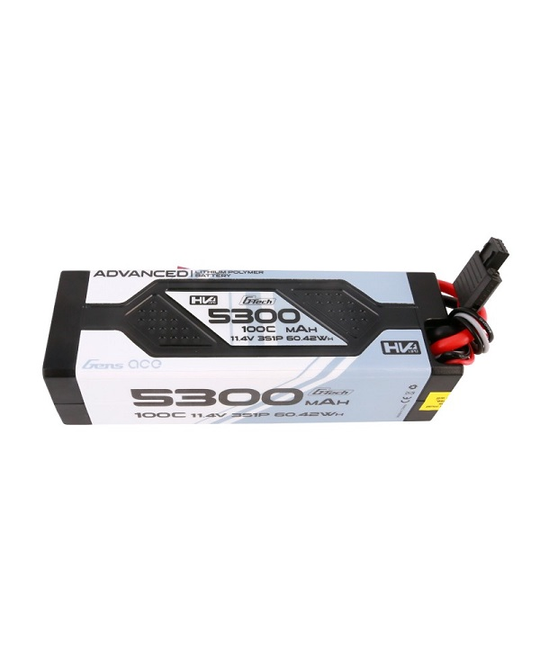 Advanced 5300mAh 3S 100C 11.4V Lipo Battery Pack with EC5
