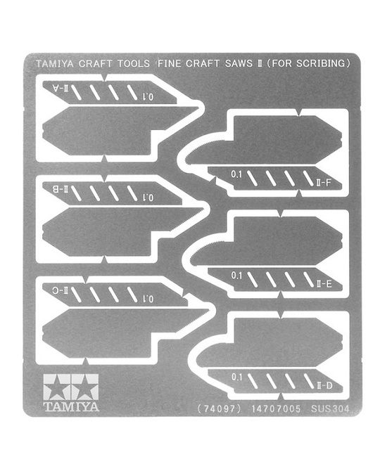 Fine Craft Saws II - (For Scribing) - 74097