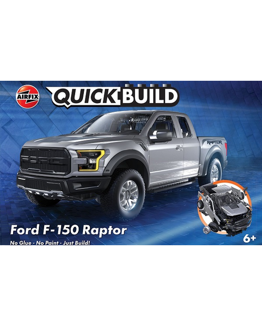 QUICKBUILD - Ford F-150 Raptor - Grey - J6053