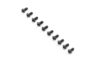 Button Head Screws, M2.5x5mm (10)-nuts,-bolts,-screws-and-washers-Hobbycorner