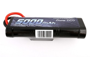 8.4V NiMh 5000mAh Hump pack - 14Awg Silicone Wire & EC3-batteries-and-accessories-Hobbycorner