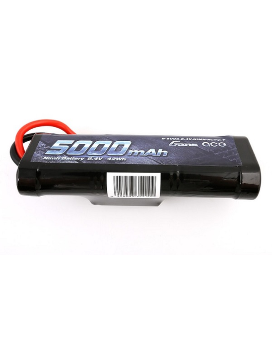 8.4V NiMh 5000mAh Hump pack - 14Awg Silicone Wire & EC3