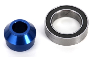 Blue Aluminum Bearing Adapter - 6893X-rc---cars-and-trucks-Hobbycorner