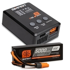 Smart Powerstage Bundle - 5000mAh 2S 50C LiPo Battery (IC5) S100 Charger