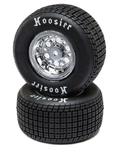 Rear Tire Set, Mounted, Soft - 22S Sprint-wheels-and-tires-Hobbycorner
