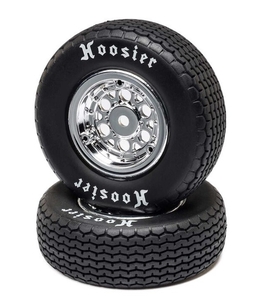 Losi - 22S Sprint - Front Tire Set, Mounted, Hard-wheels-and-tires-Hobbycorner