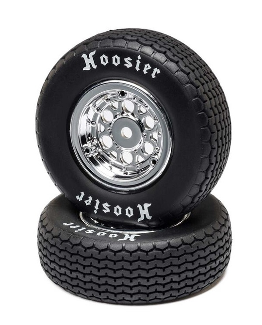 Losi - 22S Sprint - Front Tire Set, Mounted, Hard