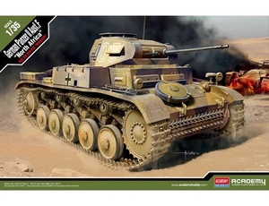 1/35 German Panzer II Ausf.F - North Africa - 13535-model-kits-Hobbycorner