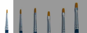 Synthetic Flat 000 Brush - 52221-paints-and-accessories-Hobbycorner
