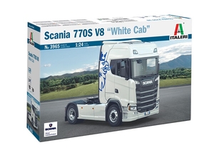 Italeri - 1/24 Scania 770 S V8 White Cab - 3965-model-kits-Hobbycorner
