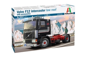 1/24 Volvo F12 Intercooler Low Roof with accessories - 3957-model-kits-Hobbycorner