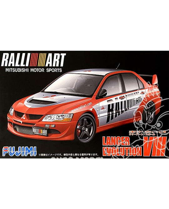 1/24 Mitsubishi Lancer Evo VIII RallyArt – 38179