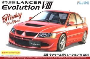 1/24 Mitsubishi Lancer Evolution VIII - 39244-model-kits-Hobbycorner