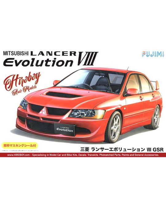 1/24 Mitsubishi Lancer Evolution VIII - 39244