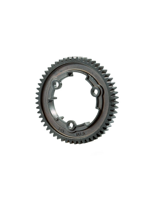 54-Tooth Wide-Face Steel Spur Gear (1.0 Mod) - 6449R