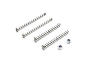 Front Hinge Pin and King Pin Set, Polished - All 22-rc---cars-and-trucks-Hobbycorner