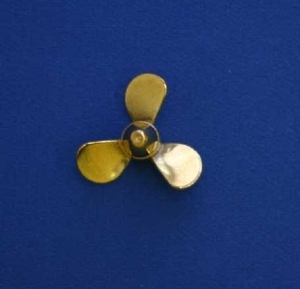 Bronze Prop - 3 Blade - Right - 1 inch - 3133-rc---boats-Hobbycorner