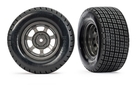 Dirt Oval Gray Front Wheels - Hoosier Tires (2) - 10473X