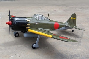 A6M Zero 67 Inch ARF 20cc, Included Electric Retracts-rc-aircraft-Hobbycorner