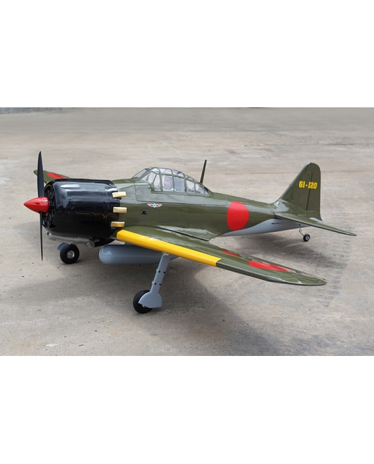 A6M Zero 67 Inch ARF 20cc, Included Electric Retracts