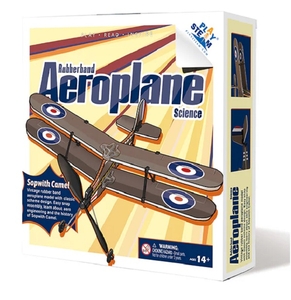Sopwith Camel Rubber Band Aeroplane-model-kits-Hobbycorner