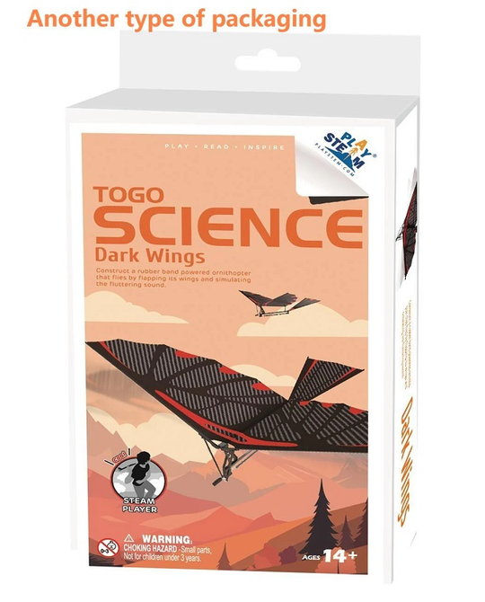 DARK WINGS Rubber Band Ornithopter
