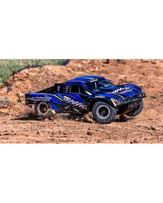 Slash 4X4 VXL - EHD Clipless - 68386-4 - Blue