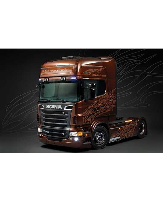 1/24 Scania R730 - Black Amber - 3897