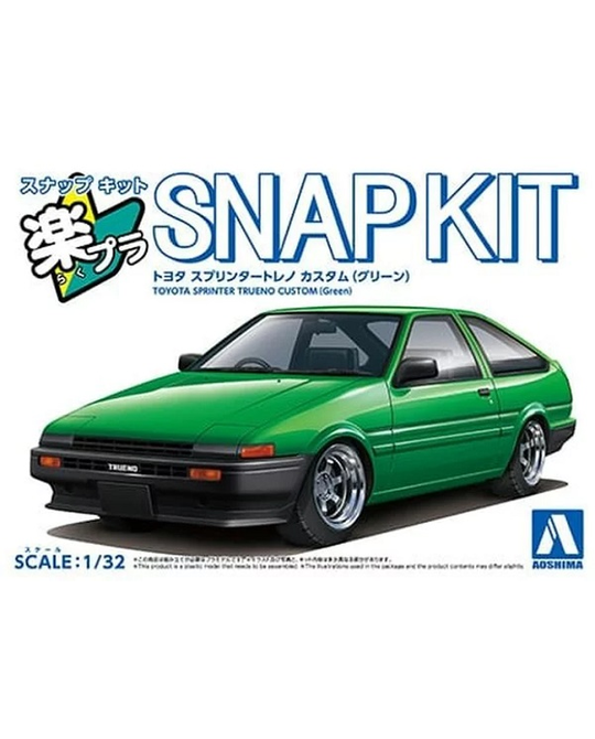 1/32 Toyota Sprinter Trueno Custom Green - 6913