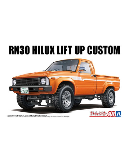 1/24 1978 Toyota RN30 Hilux Custom Lift - 6849