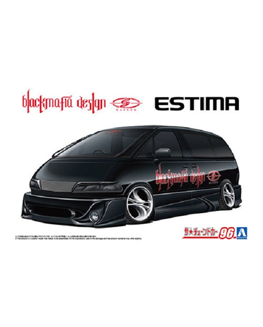 1/24 BLACK MAFIA TCR11W ESTIMA '98 (TOYOTA) - 20161