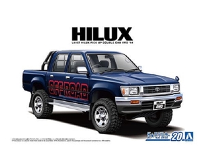 1/24 TOYOTA LN107 HILUX PICK UP DOUBLE CAB 4WD 1994 - 6217-model-kits-Hobbycorner