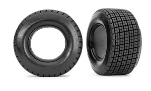 Hoosier Dual-Profile Dirt Oval Tires & Foam Inserts (2) - 10470X-wheels-and-tires-Hobbycorner