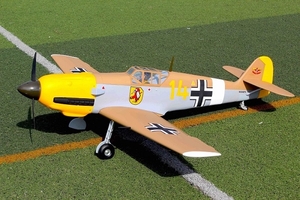 Messerschmitt Bf 109E-4 Trop 63.9 inch wingspan - 20cc-rc-aircraft-Hobbycorner