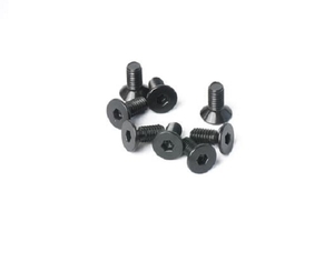 2.5x6mm Flat Head Hex Hardened Steel Screw (8)-nuts,-bolts,-screws-and-washers-Hobbycorner