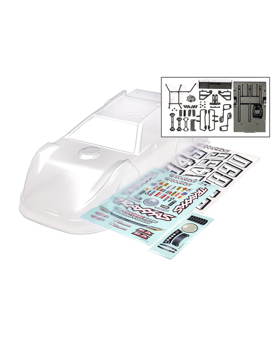 Slash Late Model Clear Body (Complete) - 10423