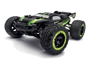 1/16 Slyder Stadium Truck Turbo 4WD 2S Brushless with Battery and Charger - Black/Green-rc---cars-and-trucks-Hobbycorner