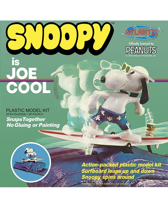 Snoopy is Joe Cool Motorized Model Kit