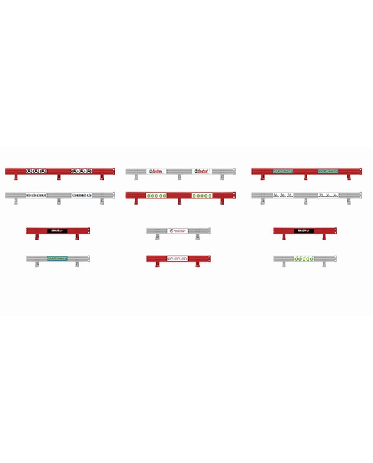Crash Barriers With Stickers - C8191