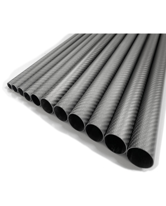 Carbon Tube - Twille Woven - od6/id3 L1000mm