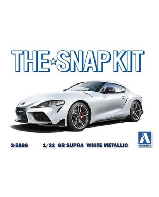 1/32 Snap Kit - Toyota GR Supra Met White - 20032
