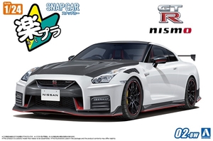 1/24 R35 Nissan GT-R NISMO - White Pearl - 6592-model-kits-Hobbycorner