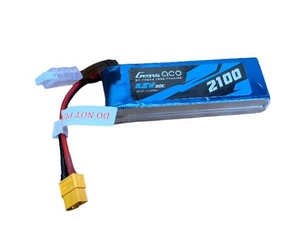 2100mah 2S 6.6v 30C LiFe Battery with XT60 14Awg 19x35x106mm 170g-batteries-and-accessories-Hobbycorner