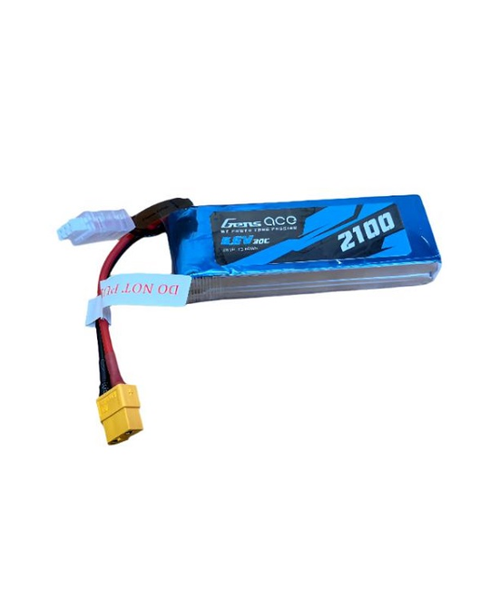 2100mah 2S 6.6v 30C LiFe Battery with XT60 14Awg 19x35x106mm 170g